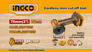Máy cắt mini đa năng motor không than dùng pin 20V INGCO CAGLI207625