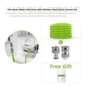 LUTIAN | Durable 10m/15m Green Hose for Car Wash Machine