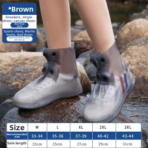 Waterproof Adult Slip-Resistant Silicone Shoe Covers Wear-Resistant