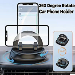 Universal Car Phone Holder Dashboard Sticking 360 Degree Rotate Stand Bracket for iPhone Samsung Xiaomi Huawei Car Accessories