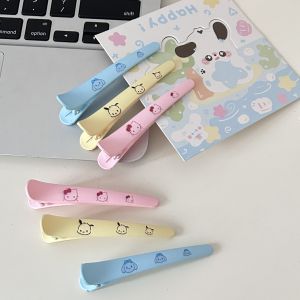 Sanrio Characters Kwaii Hair Clips Duckbill Bangs Long Clip Pochacco Cinnamoroll Hello Kitty Hair Decor Accessories Girls 三丽鸥卡通发夹