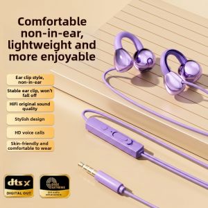Weilade | Wired Bone Conduction Headphones Type-C No-Ear Entry Design High Sound Quality Comfortable Wear