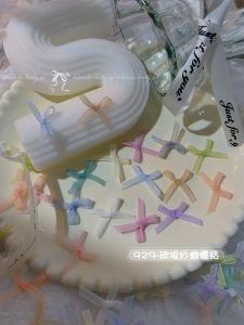 ติดเล็บแบบสวมพร้อมโบว์ผ้าอีเจน ลายลูกไม้โปร่ง ตกแต่งเล็บ ดีไซน์ใหม่สำหรับฤดูใบไม้ผลิและฤดูร้อน สินค้าจากจีนแผ่นดินใหญ่