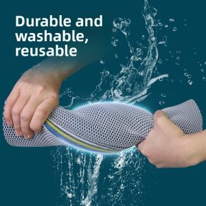 MONLEYTA | Thickened High Density Fish Tank Filter Cotton Biochemical Wool No Glue Can Be Cut Aquarium Water Purification Magic Carpet