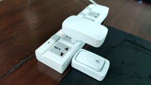 Self-Powered Wireless Doorbell AU Plug Waterproof No Battery Kinetic Door Chime 300M Range 36 Melodies Plug-in for Home Outdoor