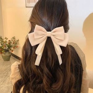 3 Colors Fairy White Bowknot Hairpin Headdress Hairpin Hair Clip Hair Clips Hair Accessory for Girls