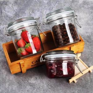 GIFT PACK 2pcs 200ml Airtight Glass Jar High Quality