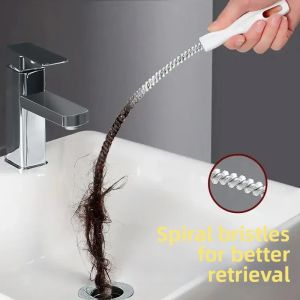 Hair De-clogging Drain Cleaner for Home Bathroom and Kitchen Sinks