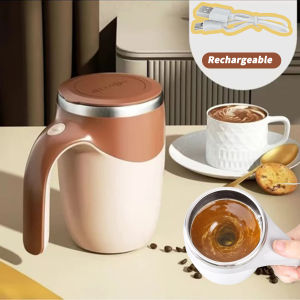 Chovy 10PCS Set of Automatic Stirring Cup Magnetized Circular Capsule Portable Cup Rotating Wheel Coffee Cup Magnetic Stirrer