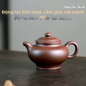 CHANGTAO | Bình Pha Trà Đất Tím 210cc