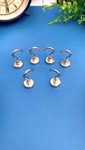 Strong Magnetic Hooks Load Bearing Hook Multipurpose Storage For Home Kitchen Bar Storage Key Hanging Hanger