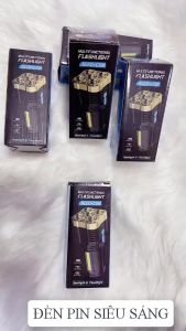 Đèn Pin Siêu Sáng Cầm Tay Chắc Chắn Đèn Pin 5 Bóng 4 Chế Độ Sáng Tiện Dụng