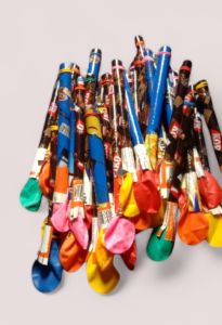 satu kodi(20pcs) mainan anak balon toet balon bunyi balon tiup bunyi dan buka tutup