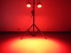 SHEHDS LED Zoom Par 18x18W RGBWA+UV Light: Ultimate Party & DJ Lighting Solution