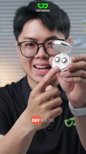 tai nghe ngủ mini GOOJODOQ Bluetooth 5.3 giảm tiếng ồn khi ngủ điều khiển cảm ứng tai nghe không dây ghép nối nhanh chế độ chờ lâu