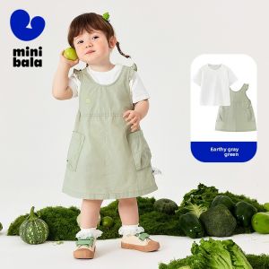 MINI BALA | Soft & Cotton Baby Girls Short Sleeve Set 2 Pieces