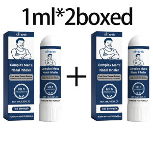 Men Energy Enhancer Nasal Inhaler Promote Energizing Level Boost Endurance Refreshing Awakening Brain Soothe Fatigue Nose Stick