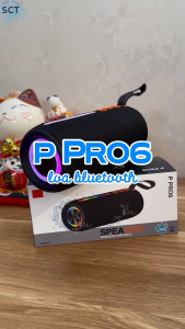 Loa Bluetooth P Pro 6 Nhỏ Gọn Âm Cực Lớn Mang Đi Dã Ngoại Biển Leo Núi Vô Tư