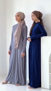 Fahima - Manset Dress Cotton Rayon Premium Lengan Panjang (Manset Dress Longsleeve)