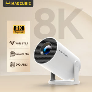 Magcubic HY300 Pro 8K HD Projector Android14 Dual Wifi6 290ANSI Allwinner H726 BT5.0 1280*720 Home Cinema Outdoor Projetor HY300