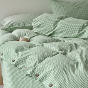 MINGSHA | Elegant Simple Cotton Bed Cover