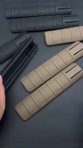 KAC Nylon Non-Slip Rail Cover - Fishbone Wrapping Guard Strip for Soft Bullet Toys Fits 20mm Picatinny Rail  Tactical Gear AR