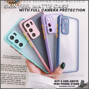 Camera Protection Casing Candy Color Transparent Skin Feel Matte Case for Huawei Mate 30 Pro Mate 20 Pro P40 Pro P30 Pro P20 Pro