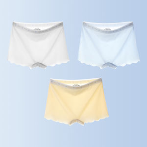 MiiOW | Quần lót tam giác Ice Silk cho bé gái mùa hè mỏng không đường may thoải mái thoáng khí quần lót cotton cho bé gái phát triển