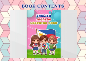ENGLISH-TAGALOG LEARNING BOOK 107PAGES EDUCATIONAL BOOK