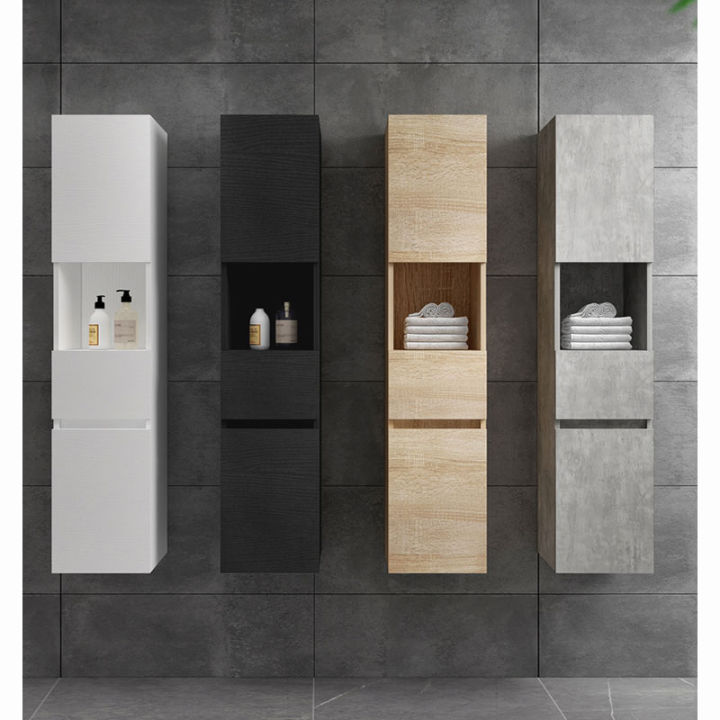 Solid Wood Wall Cupboard Now Minimalist Wall Hanging Cabinet Bathroom ...