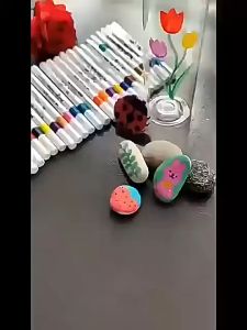 Bút Đánh Dấu acrylic 80 Màu Sắc Không Thấm Nước Chống Nhòe cao cấp bút chồng màu Dành Cho Học Sinh hộp nhựa cứng cao cấp