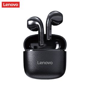 Lenovo | Lenovo EA166 TWS Earphones Bluetooth 5.4 True Wireless Headphones with Mic Hi-Fi Sound Waterproof Headset Leather Grain