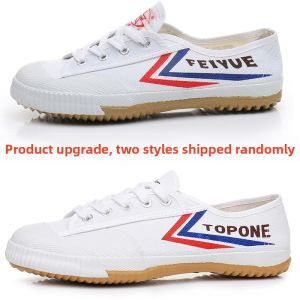 Taekwondo Shoes Track And Field Shoes Tai Chi Shoes Canvas Shoes Magic Tape Training Shoes Childrens Shoes Low Cut Casual Shoes