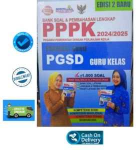 BUKU PPPK FORMASI GURU PGSD 2024/2025 Sesuai FR Terbaru