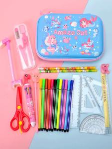 Cute Creative Childrens Gift Set Class Activity Prizes Kindergarten Primary School Students Stationery Kit Birthday Party Favors