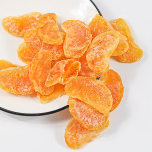 หวาน ชิ้นส้มแห้งแยมผลไม้แยมจีนขนมส้มอบแห้งขนมจากจังหวัดเจ้อเจียงถุง 250 กรัมโดย Saint Aid