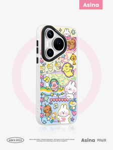 Asina | Doodle Cute Pet Full Cover Fun Huawei Pura80Pro Phone Case Anti-Fall Color Changing P60 Pro High-End Feel Pura70 With Stand Pura80Pro Plus Shell