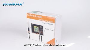 เครื่องมือตรวจสอบก๊าซคาร์บอนไดออกไซด์ AGC30 คอนโทรลเลอร์ CO2 อัตโนมัติ 0-5000ppm ปลั๊ก EU