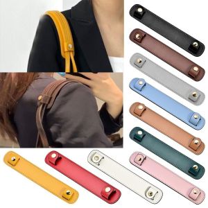 CHENJIE Fashion Women Lady Shoulder Rest Wide Leather Bag Strap Handle Fixing Clip Decompression Shoulder Pads Bag Strap
