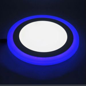 PROMO LAMPU DOWNLIGHT PUTIH BIRU BULAT MOTIF 6W 12W 18W LED PANEL PLAFON INBOW TANAM