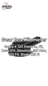 Gear Box Kilometer Supra X 125 FI-Helm In & Revo Absolute-ABS-Fit-125 F1 & Blade Lama-125 FI Gir-Gigi Kilometer-KM-Speedometer-Spidometer-Kilo-Speedo Meter