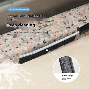 JIULONGZHAO ช่องว่างห้องน้ำอเนกประสงค์แปรงทำความสะอาดสำหรับหน้าต่างและประตู