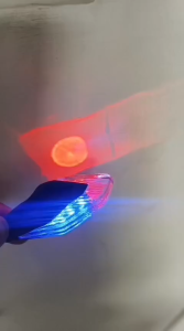 sen motor running 3 warna sein biru byson rxking vixion dtracker crf wr klx dll/2 pcs kanan kiri