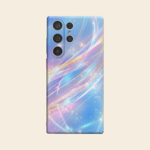 Iridescent Light Stream Luxury Fashion Full Lens Protective Case for Samsung Galaxy S26 S25 S24 A56 A36 Plus Ultra