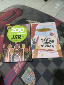 2 Buku 200 resep sehat JSR FULL COLOR/Kala takdir masih bisa diubah