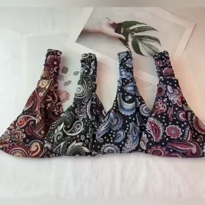 Women Wide Turban Hairband Bandana headband to cover gray hairwash face with bangs Hit product Bandana headband to cover gray hair Wash face with bangs COD