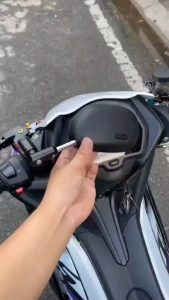 HOTSPEED Side Mirror For Motorcycle 360 Rotation Universal CNC Folding Mechanism Stem All Around