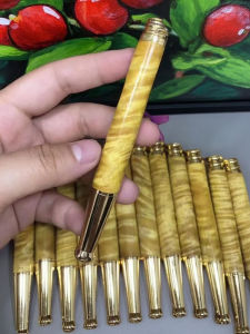 Big Leaf S. Lee Wooden Cigarette Holder Filter Circulating Washable Full Water Ripple Solid Wood Smoking Set Gift Men