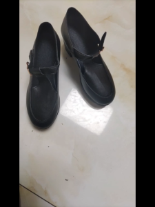 Size 35-40 Womens Fashion Black Sandal French Coarse High Heels Retro School Students Shoes