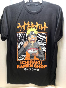 Bandai | "Naruto: The Ninja Chronicles" Mens Anime Shirt - Ryo Ramen Shop Adult Size T-Shirt - Summer 2026 New Style Sports Top
